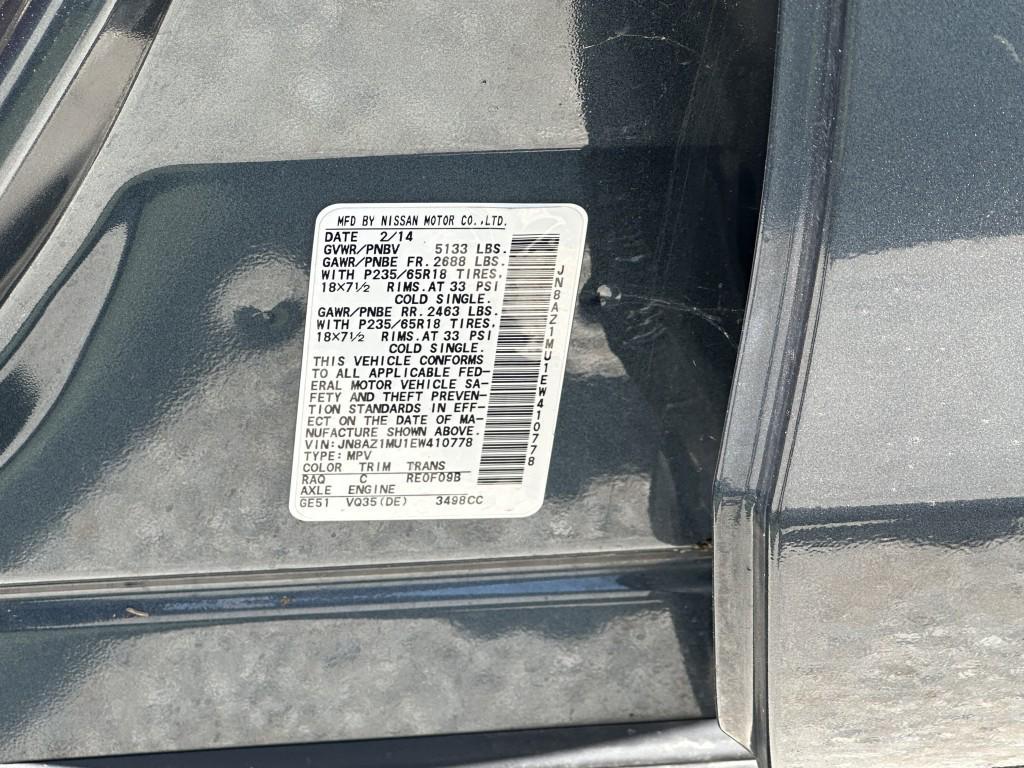 used 2014 Nissan Murano car, priced at $4,900