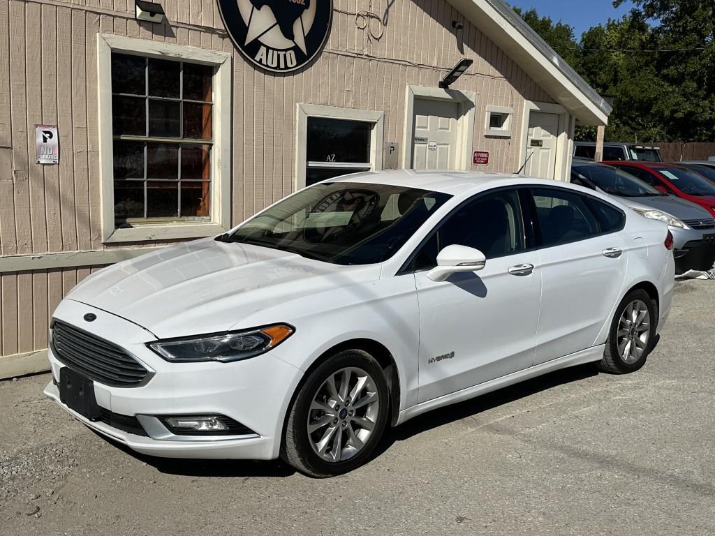used 2017 Ford Fusion Hybrid car, priced at $5,900
