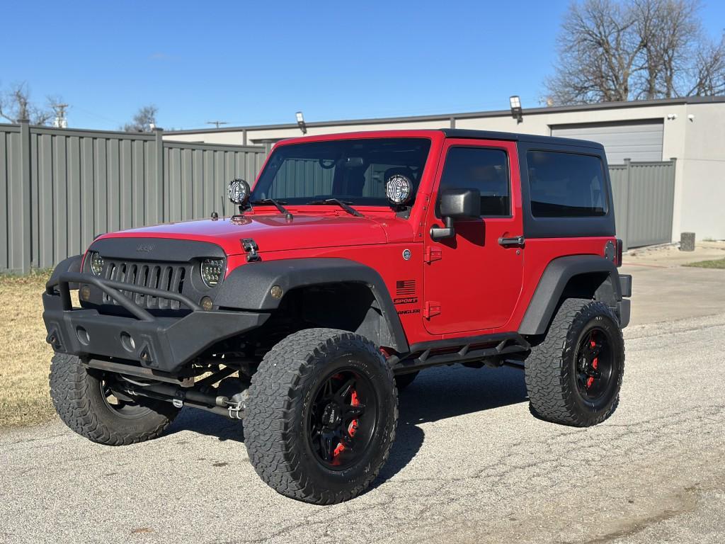 used 2014 Jeep Wrangler car, priced at $14,900