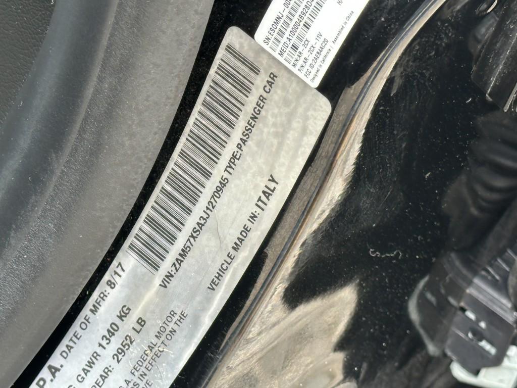 used 2018 Maserati Ghibli car, priced at $14,900