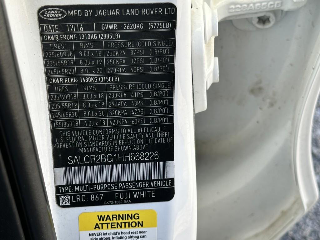 used 2017 Land Rover Discovery Sport car, priced at $10,900