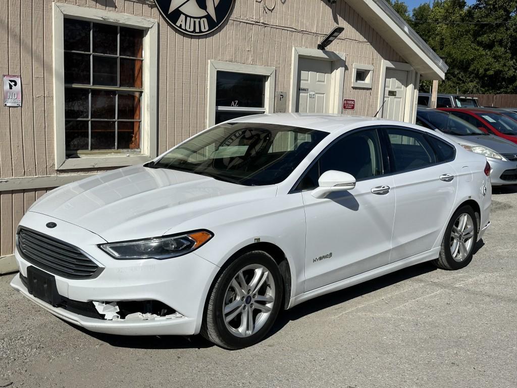 used 2018 Ford Fusion Hybrid car, priced at $4,900