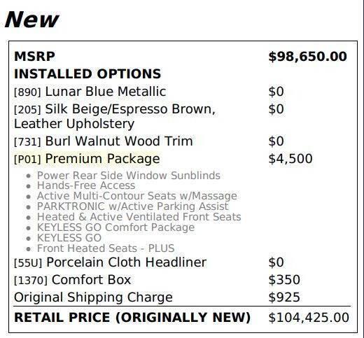 used 2016 Mercedes-Benz S-Class car, priced at $30,980