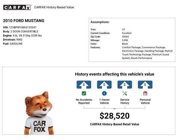 used 2010 Ford Mustang car, priced at $24,980