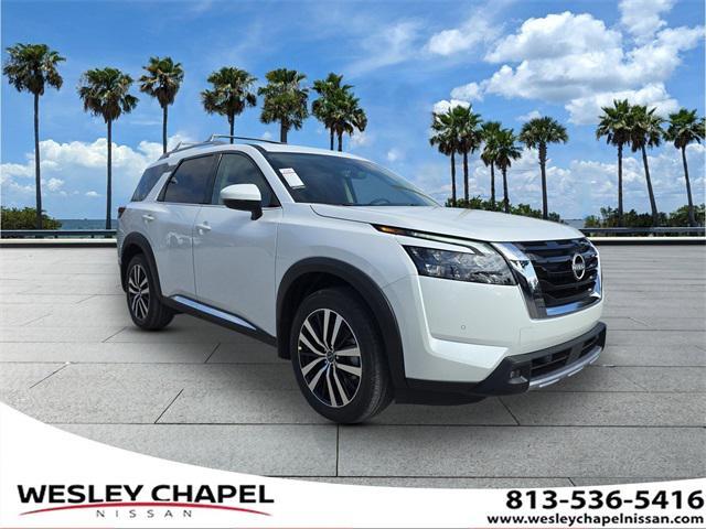 new 2025 Nissan Pathfinder car, priced at $44,464
