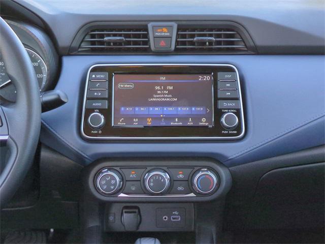 new 2025 Nissan Versa car, priced at $21,610