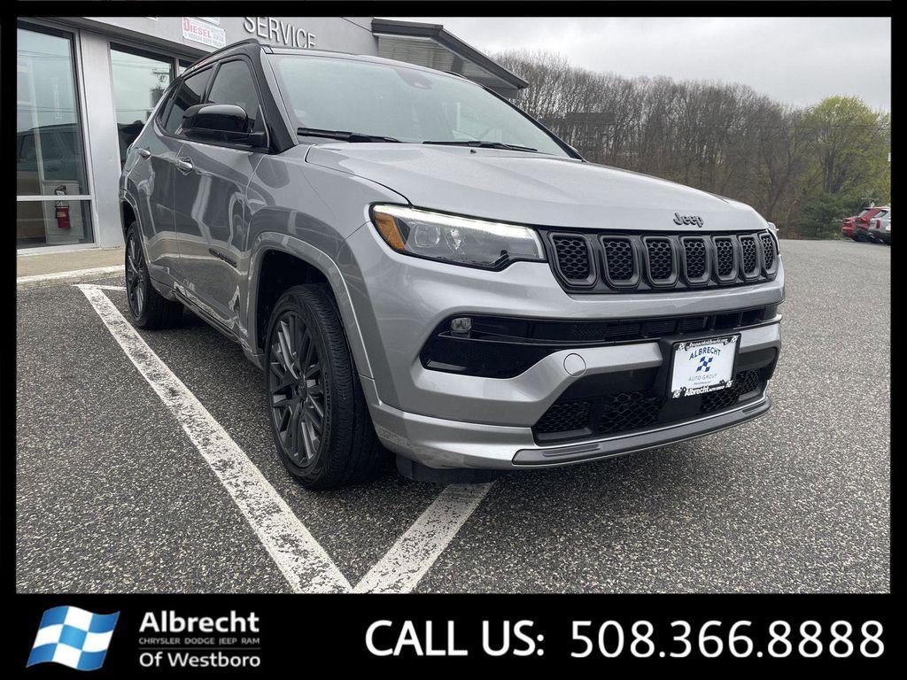 used 2023 Jeep Compass car, priced at $29,044