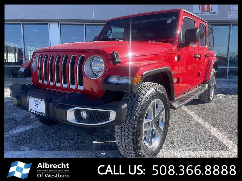 used 2018 Jeep Wrangler Unlimited car, priced at $22,028