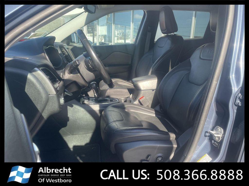 used 2021 Jeep Cherokee car, priced at $19,032