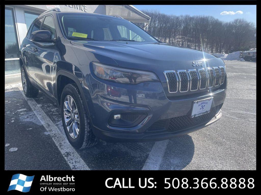 used 2021 Jeep Cherokee car, priced at $19,032