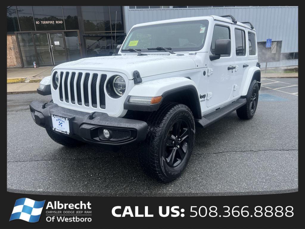 used 2021 Jeep Wrangler Unlimited car, priced at $32,506