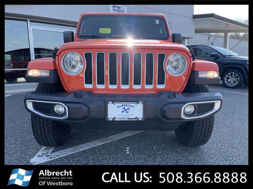 used 2020 Jeep Wrangler Unlimited car, priced at $23,544