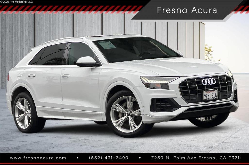 used 2023 Audi Q8 car, priced at $49,723