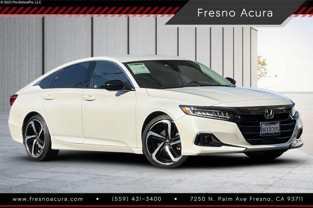 used 2022 Honda Accord car, priced at $23,621