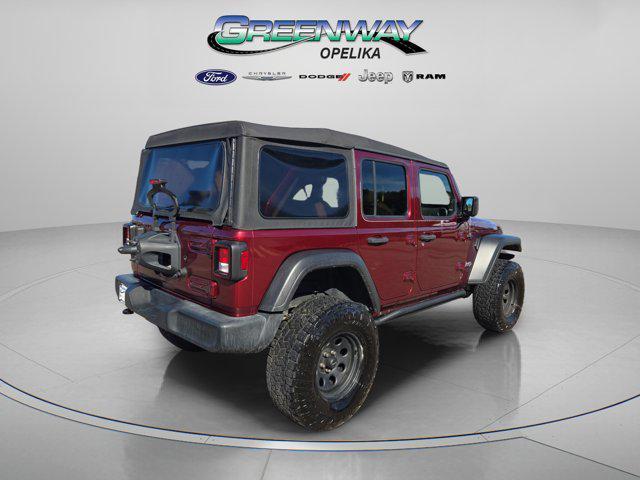 used 2021 Jeep Wrangler Unlimited car, priced at $24,758