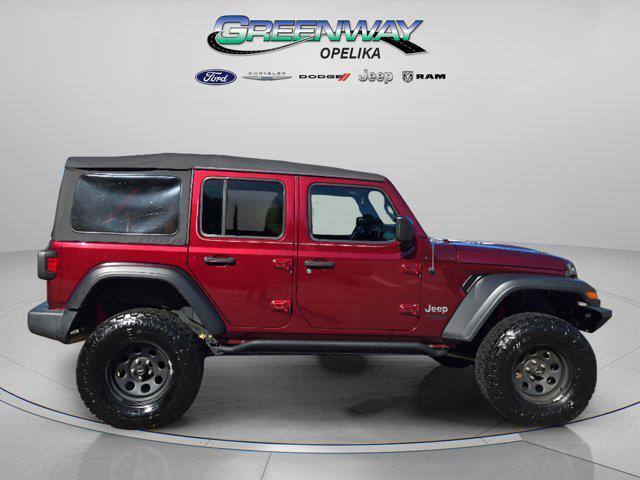 used 2021 Jeep Wrangler Unlimited car, priced at $24,758
