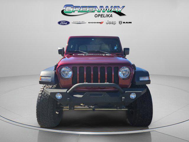 used 2021 Jeep Wrangler Unlimited car, priced at $24,758