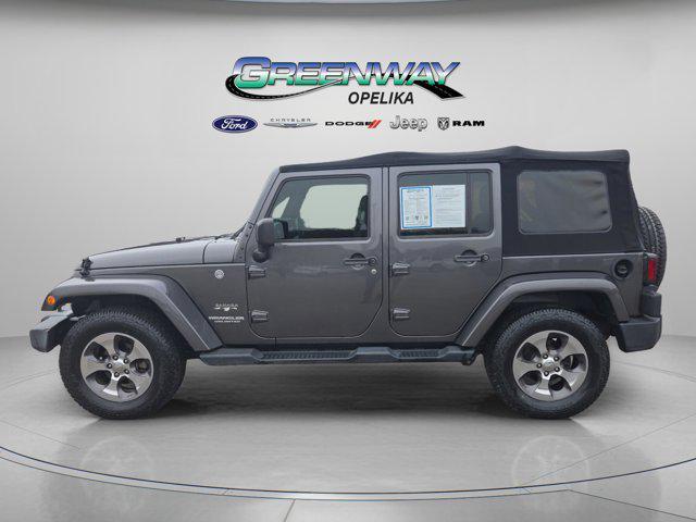 used 2017 Jeep Wrangler Unlimited car, priced at $19,973