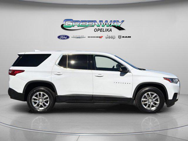 used 2021 Chevrolet Traverse car, priced at $18,987