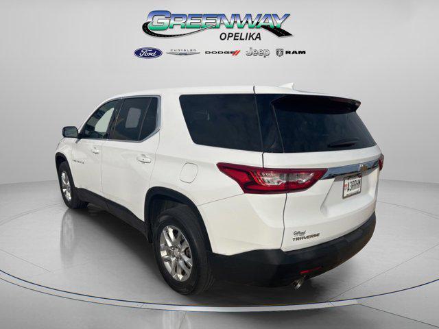 used 2021 Chevrolet Traverse car, priced at $18,987