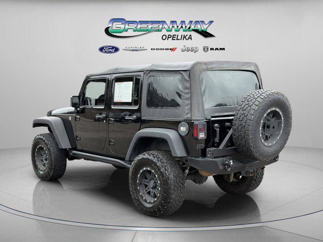 used 2017 Jeep Wrangler Unlimited car, priced at $17,112
