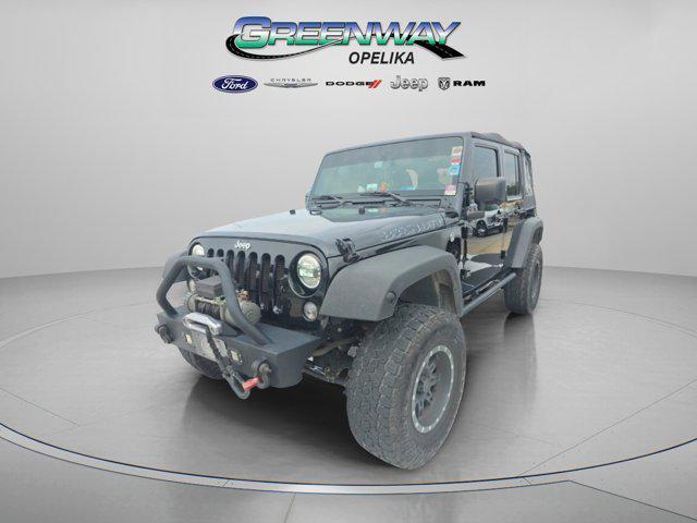 used 2017 Jeep Wrangler Unlimited car, priced at $17,112