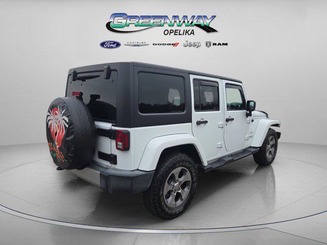 used 2017 Jeep Wrangler Unlimited car, priced at $16,672