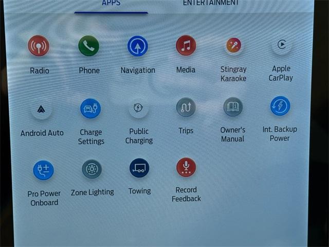 new 2025 Ford F-150 Lightning car, priced at $71,750