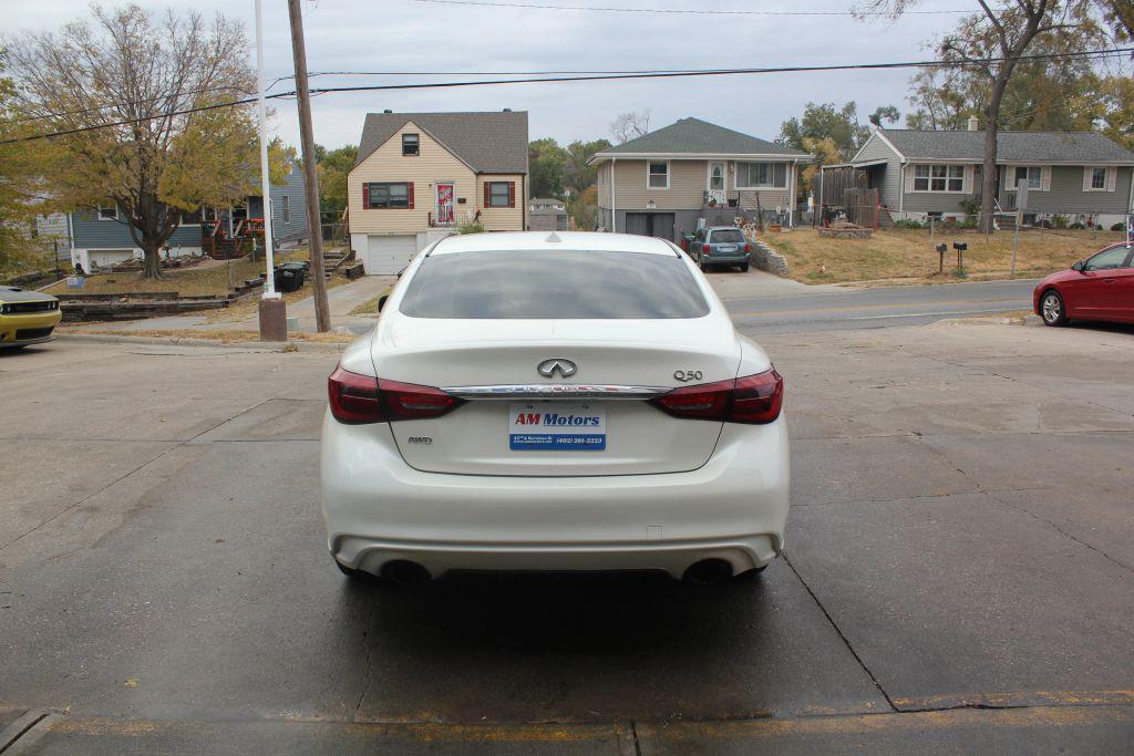 used 2018 INFINITI Q50 car, priced at $18,995