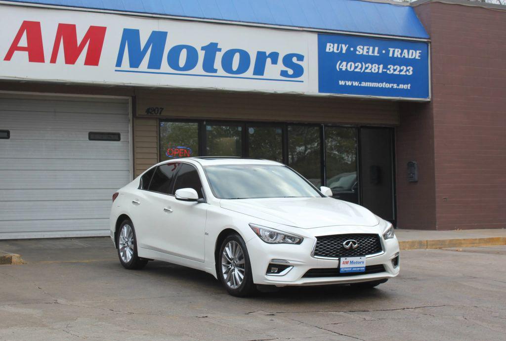 used 2018 INFINITI Q50 car, priced at $18,995