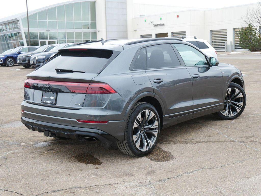 used 2025 Audi Q8 car, priced at $70,900