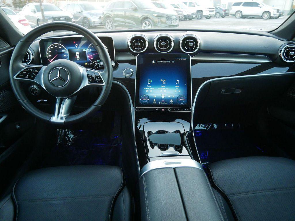used 2022 Mercedes-Benz C-Class car, priced at $32,602