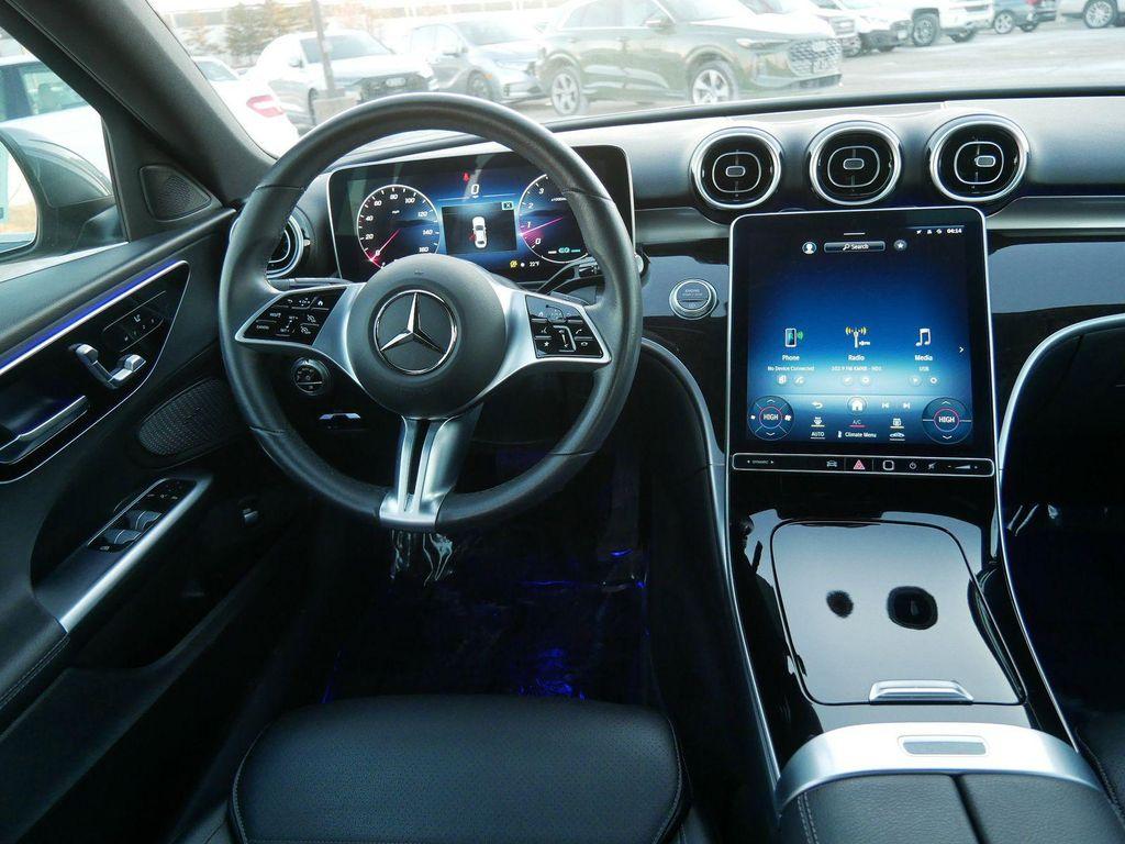 used 2022 Mercedes-Benz C-Class car, priced at $32,602