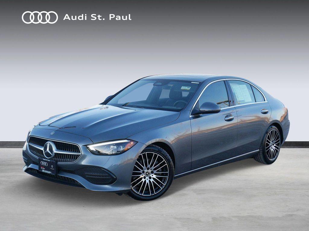 used 2022 Mercedes-Benz C-Class car, priced at $32,602