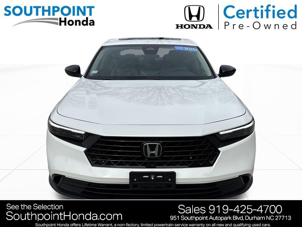 used 2025 Honda Accord car, priced at $26,175