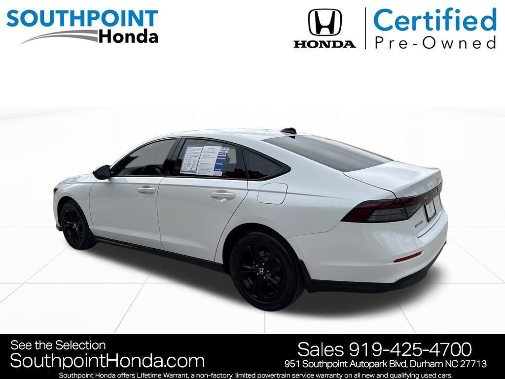 used 2025 Honda Accord car, priced at $26,175