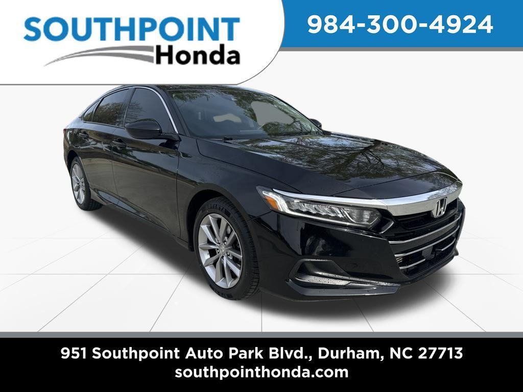 used 2021 Honda Accord car, priced at $16,854