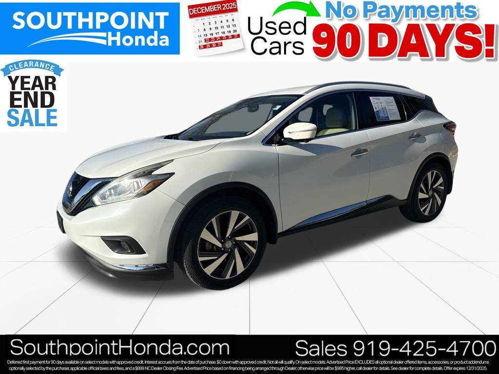 used 2015 Nissan Murano car, priced at $7,881