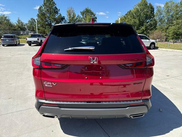2025 Radiant Red Metallic Honda CR-V Hybrid