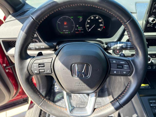 2025 Radiant Red Metallic Honda CR-V Hybrid