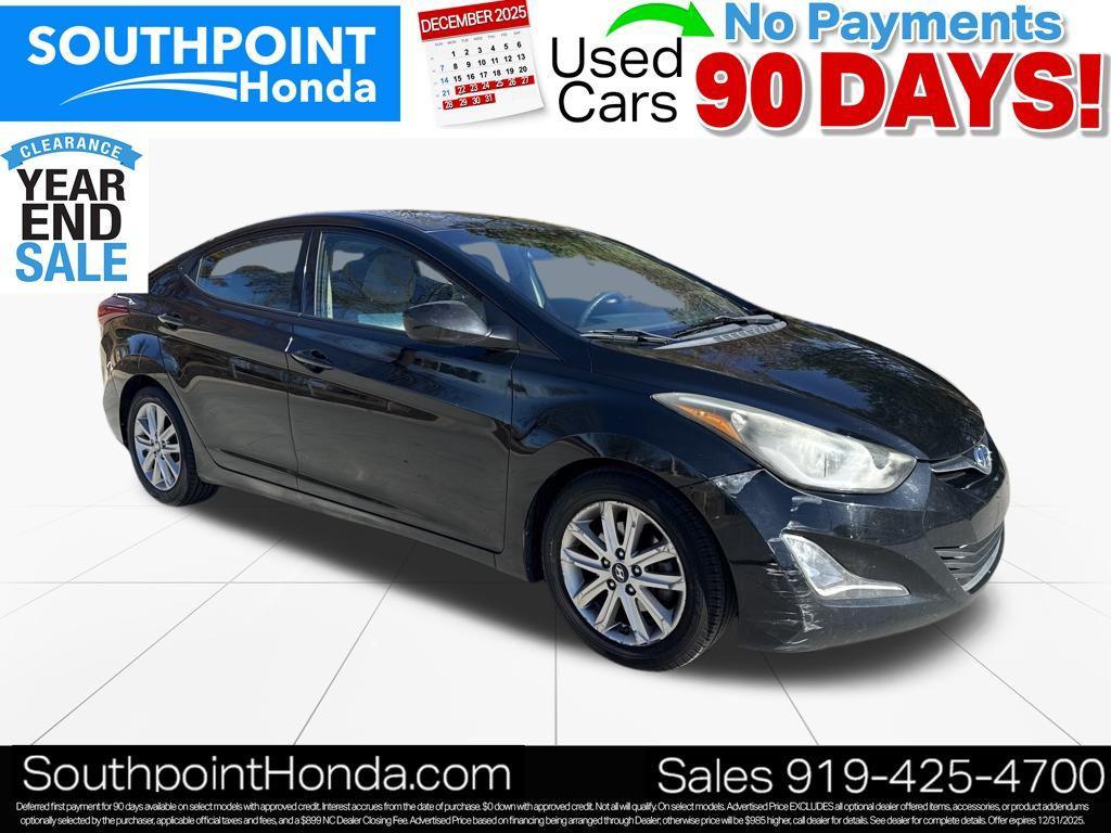 used 2014 Hyundai Elantra car, priced at $5,986