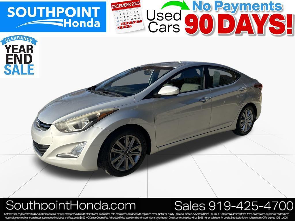 used 2014 Hyundai Elantra car, priced at $6,460