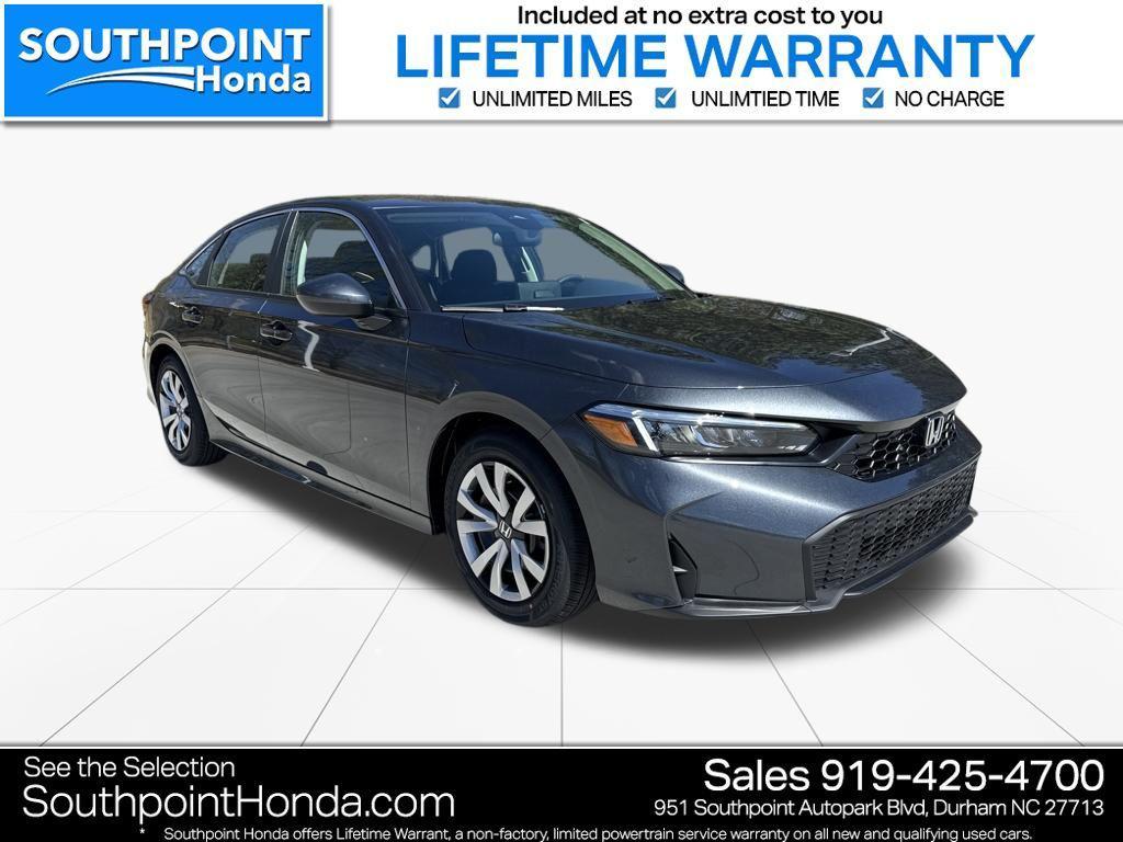 new 2026 Honda Civic car, priced at $24,969
