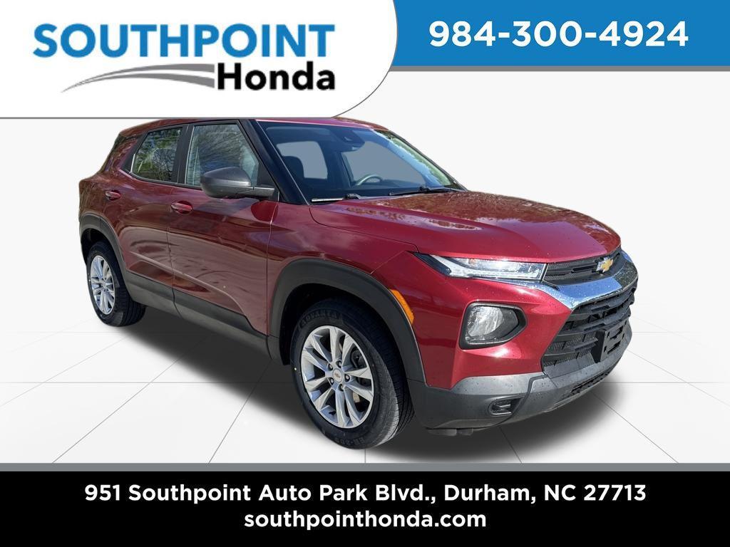 used 2021 Chevrolet TrailBlazer car, priced at $14,347