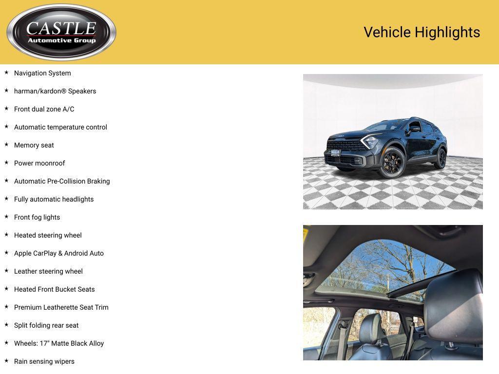 used 2023 Kia Sportage car, priced at $26,797