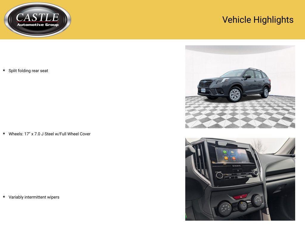 used 2023 Subaru Forester car, priced at $23,997