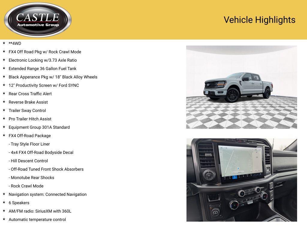 used 2024 Ford F-150 car, priced at $39,799