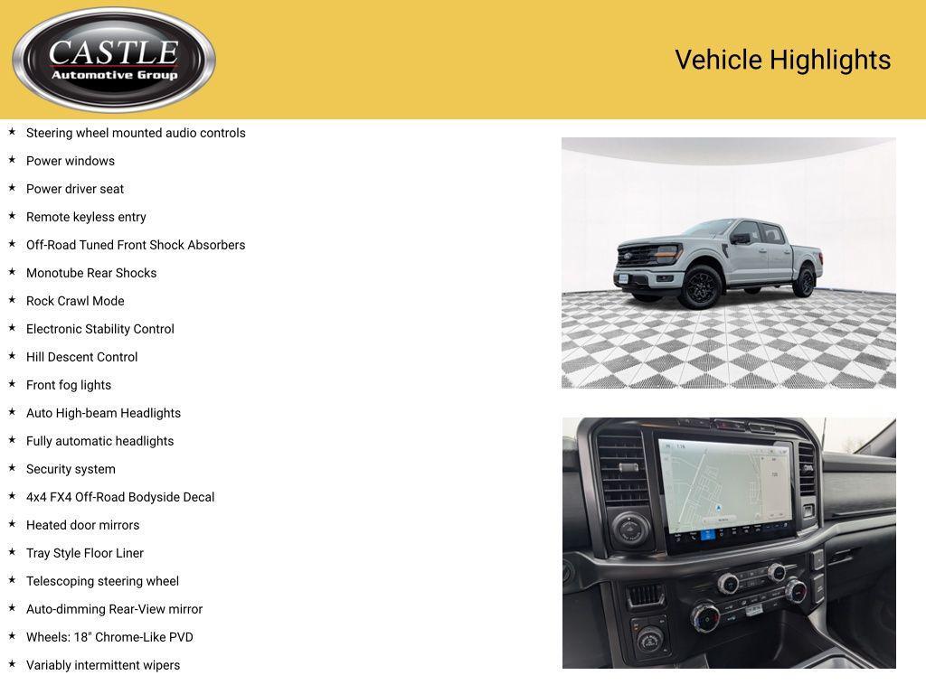 used 2024 Ford F-150 car, priced at $39,799