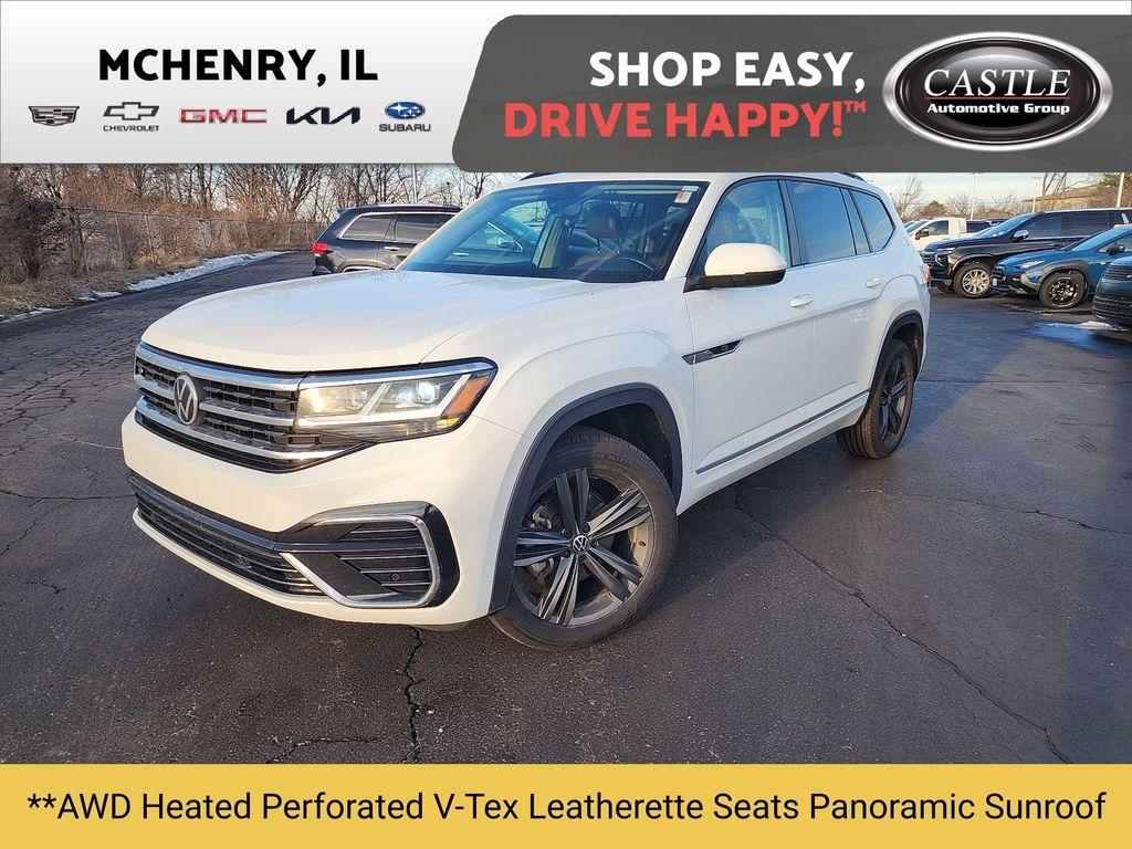 used 2021 Volkswagen Atlas car, priced at $21,736