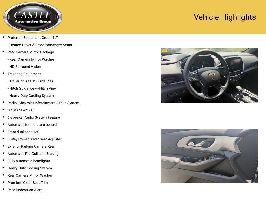 used 2023 Chevrolet Traverse car, priced at $34,410